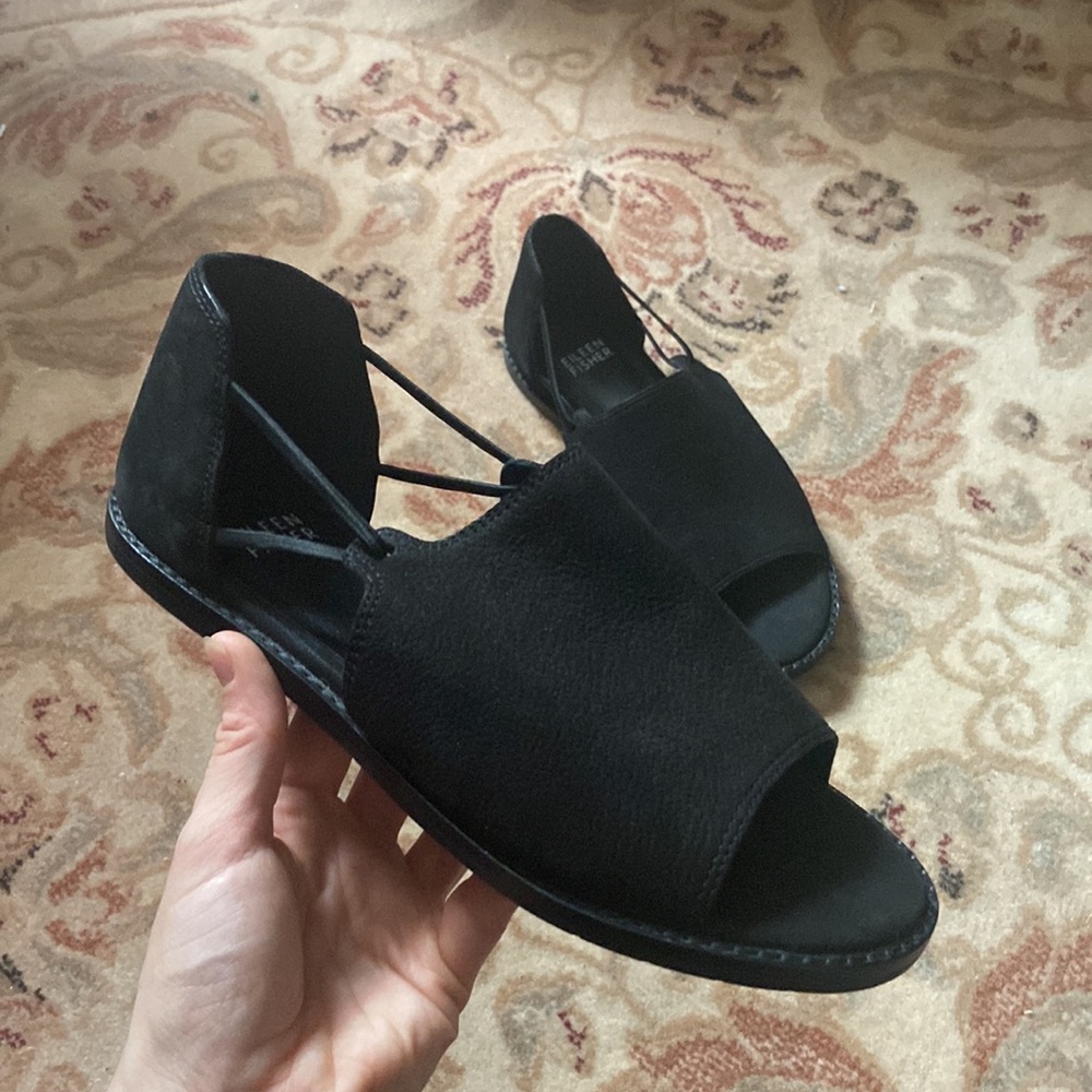Eileen Fisher Leather Sandals